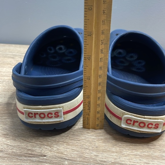 Disney X Crocs Collab Parks Mickey Cutout White Red Navy Blue Men 8 Ladies 10 - Picture 10 of 11